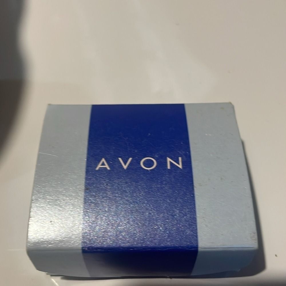 Avon 2002 Y2K sliver‎ pave initial earrings D - Picture 4 of 6